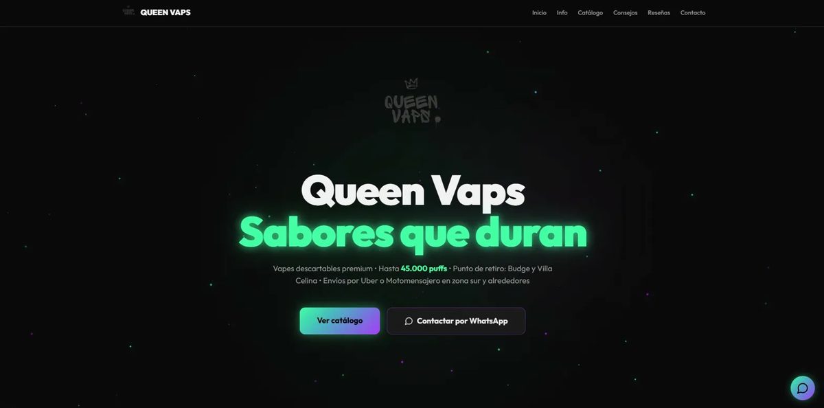 Sitio de Queen Vaps